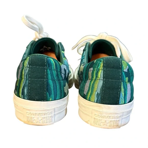 Converse Green One Star Low The Great Outdoors Women’s Size 6.5 - Picture 2 of 8
